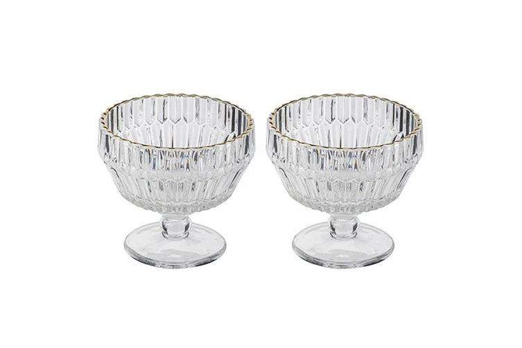 Tempa Amara Clear Dessert Bowl 2pk