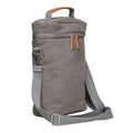 Tempo Kayce Slate Grey Insulated Double Wine Bag