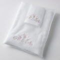 Jiggle & Giggle Bunny Garden Bath Towel & Face Washer In Organza Bag