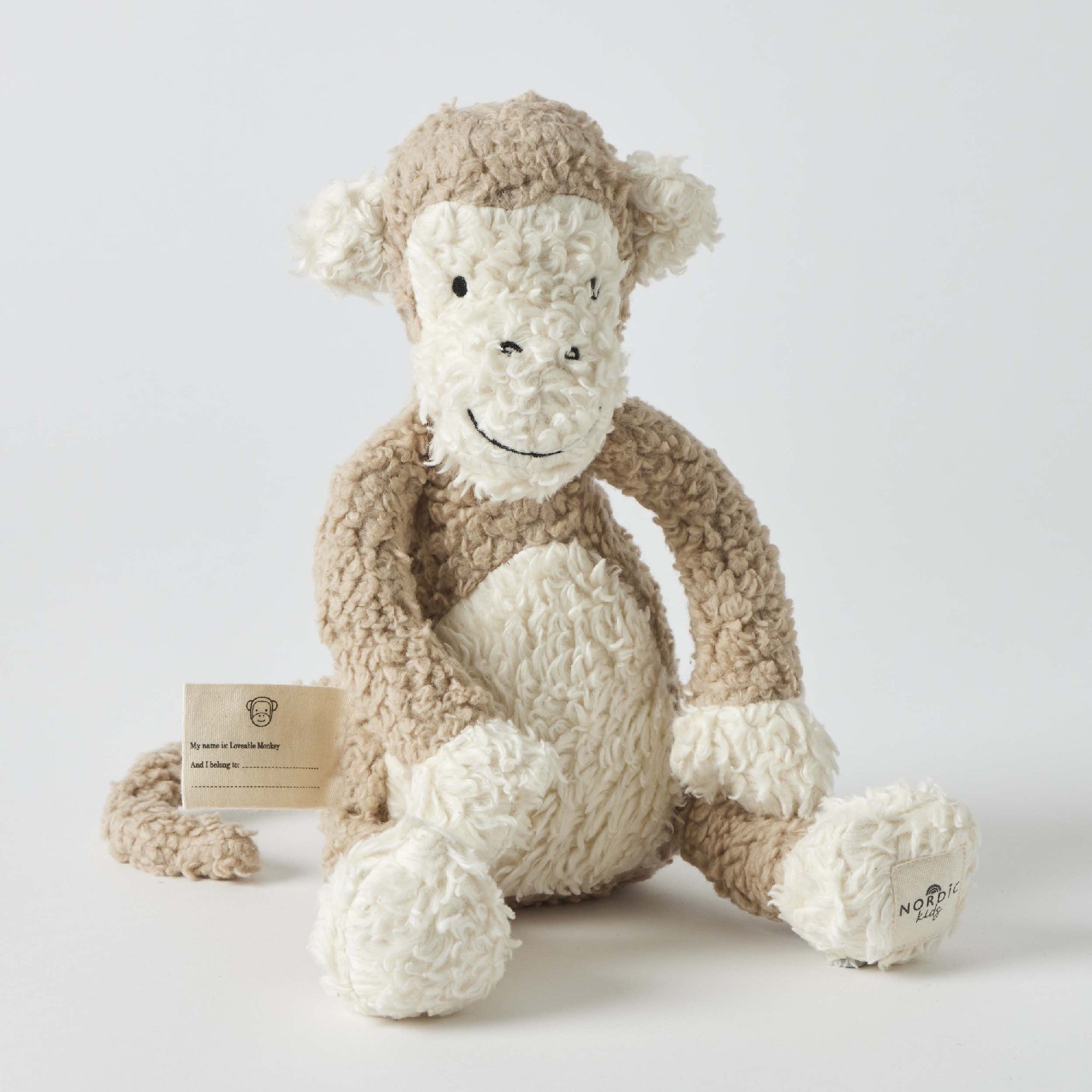 Nordic Kids Loveable Monkey