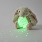 Load image into Gallery viewer, Jiggle &amp; Giggle Cream Bunny Plush Night Light

