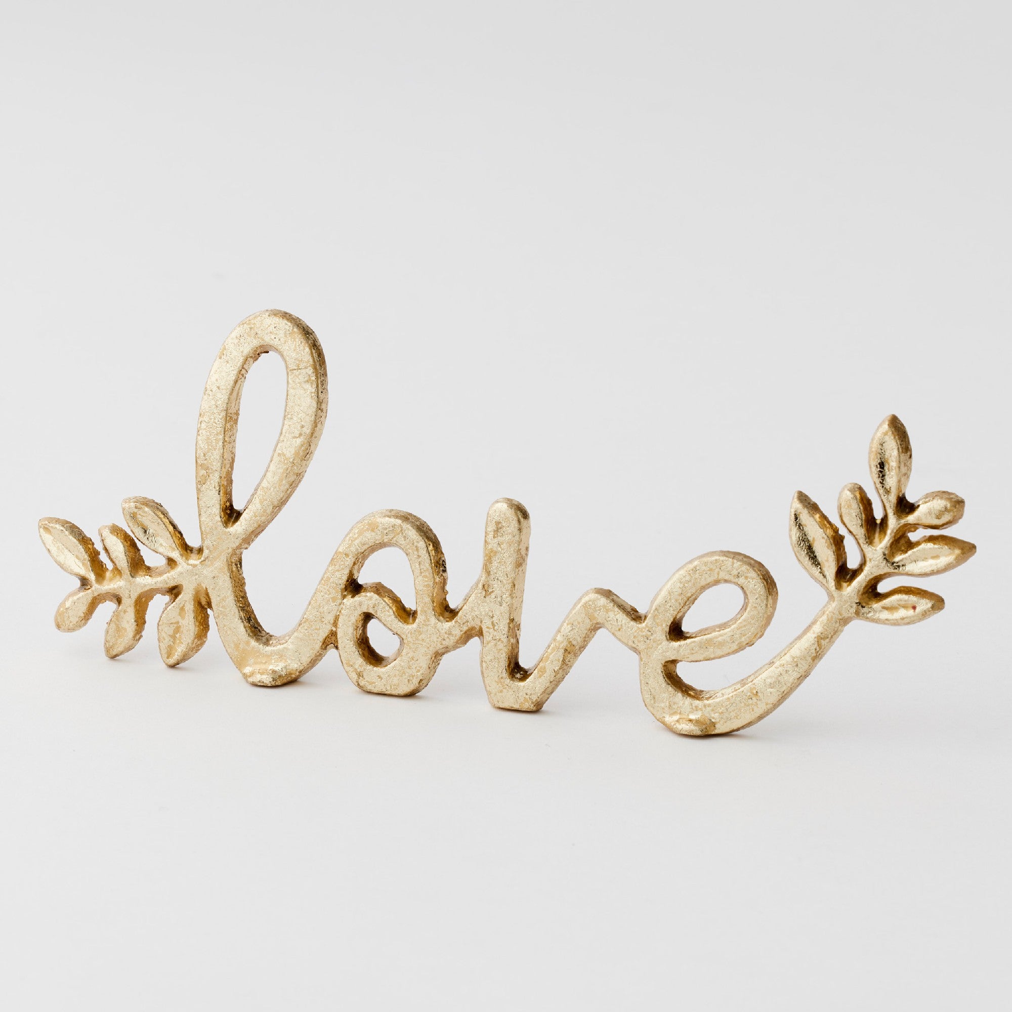 Pilbeam Living Love Sculpture Gold