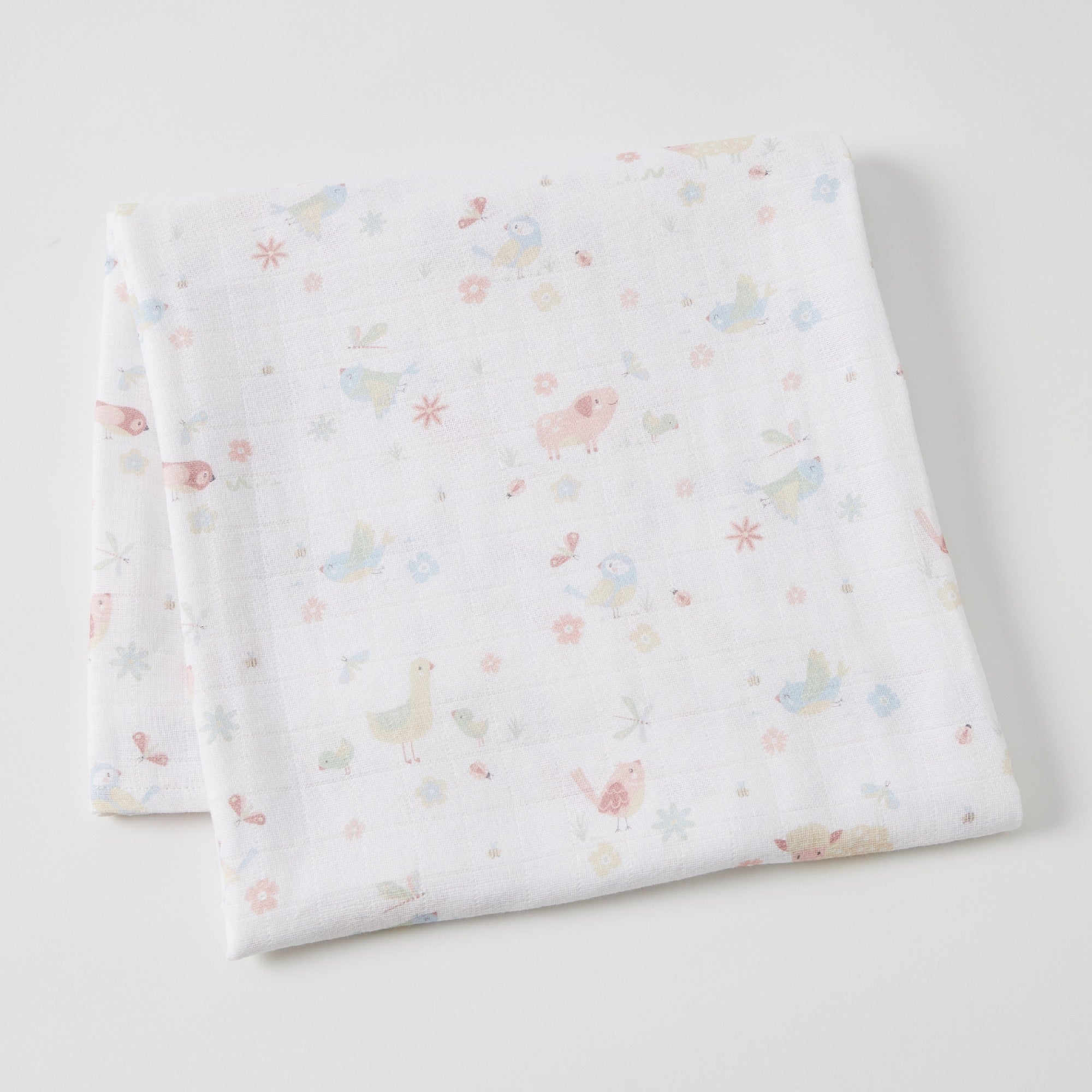 Jiggle & Giggle Birdy Muslin Wrap