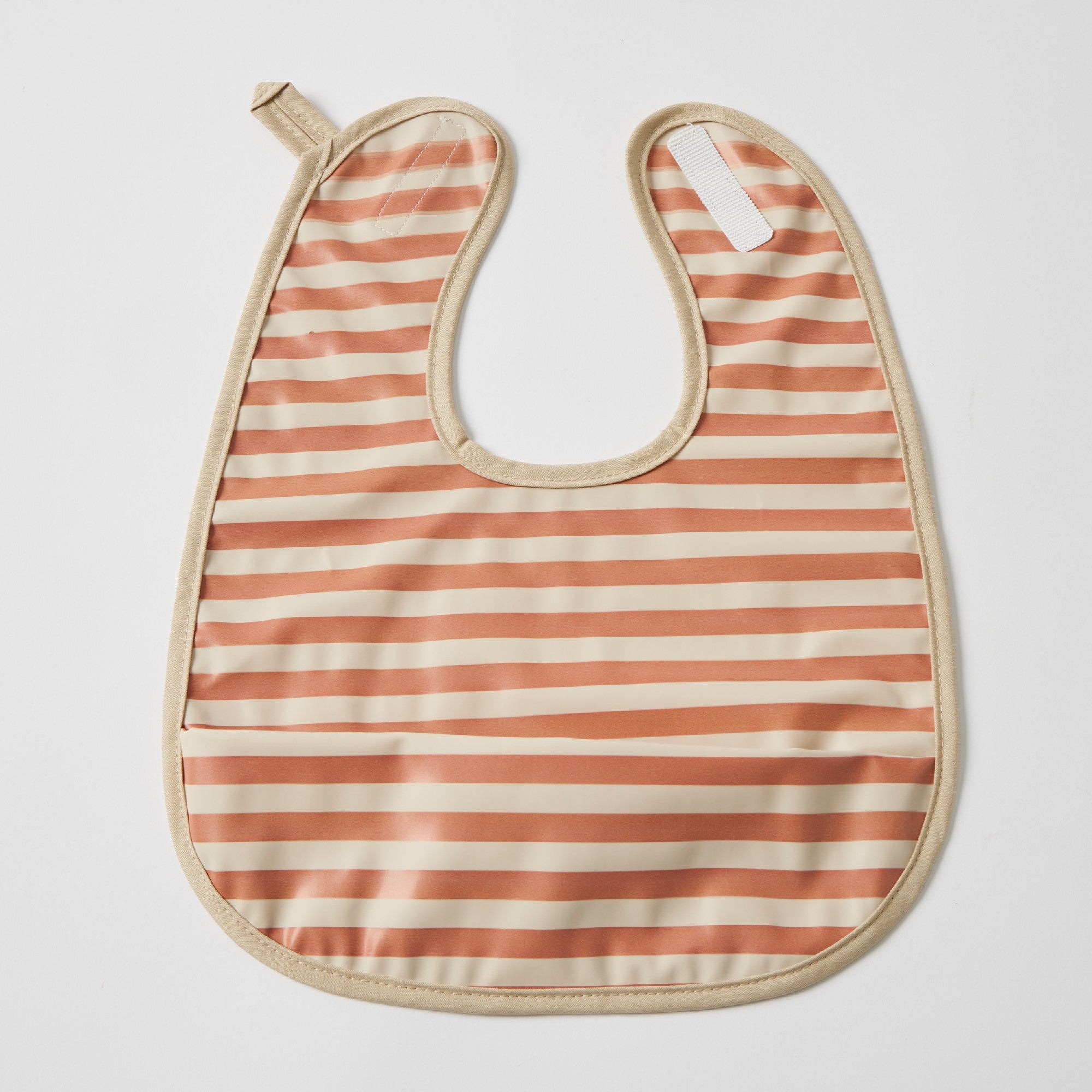 Jiggle & Giggle Stripe Traditional Bib