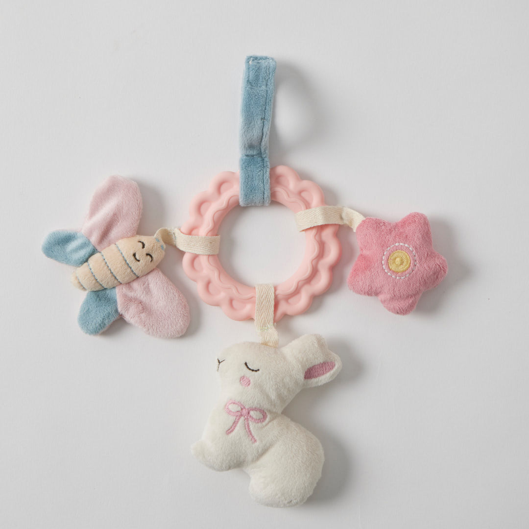 Jiggle & Giggle Flower Teether Toy