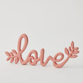 Pilbeam Living Love Sculpture Pink