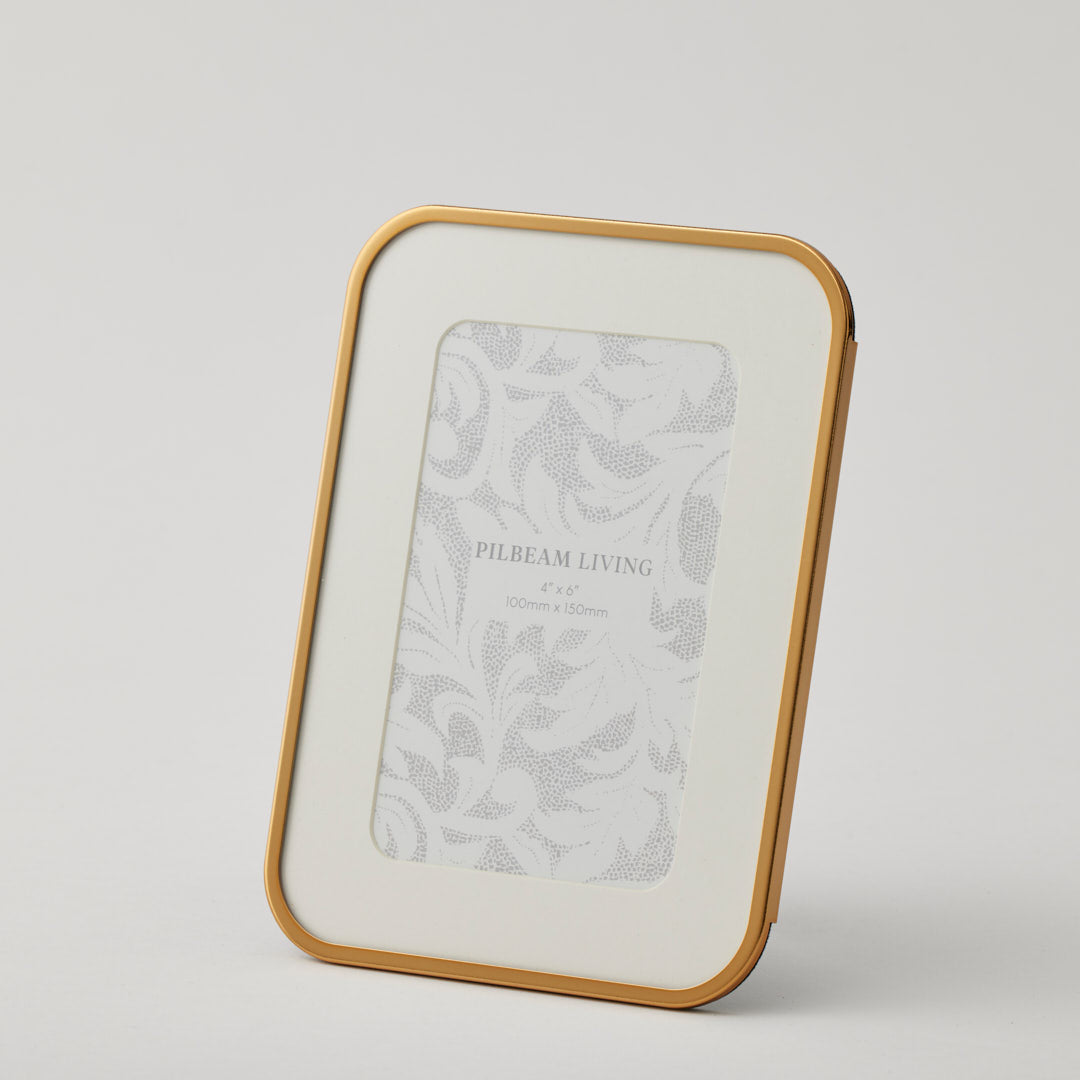 Pilbeam Living Anais 4 X 6 Photo Frame - Gold
