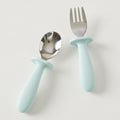 Jiggle & Giggle Riley Cutlery Set Blue