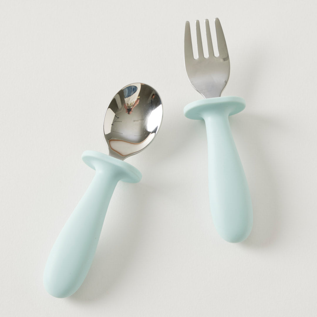 Jiggle & Giggle Riley Cutlery Set Blue
