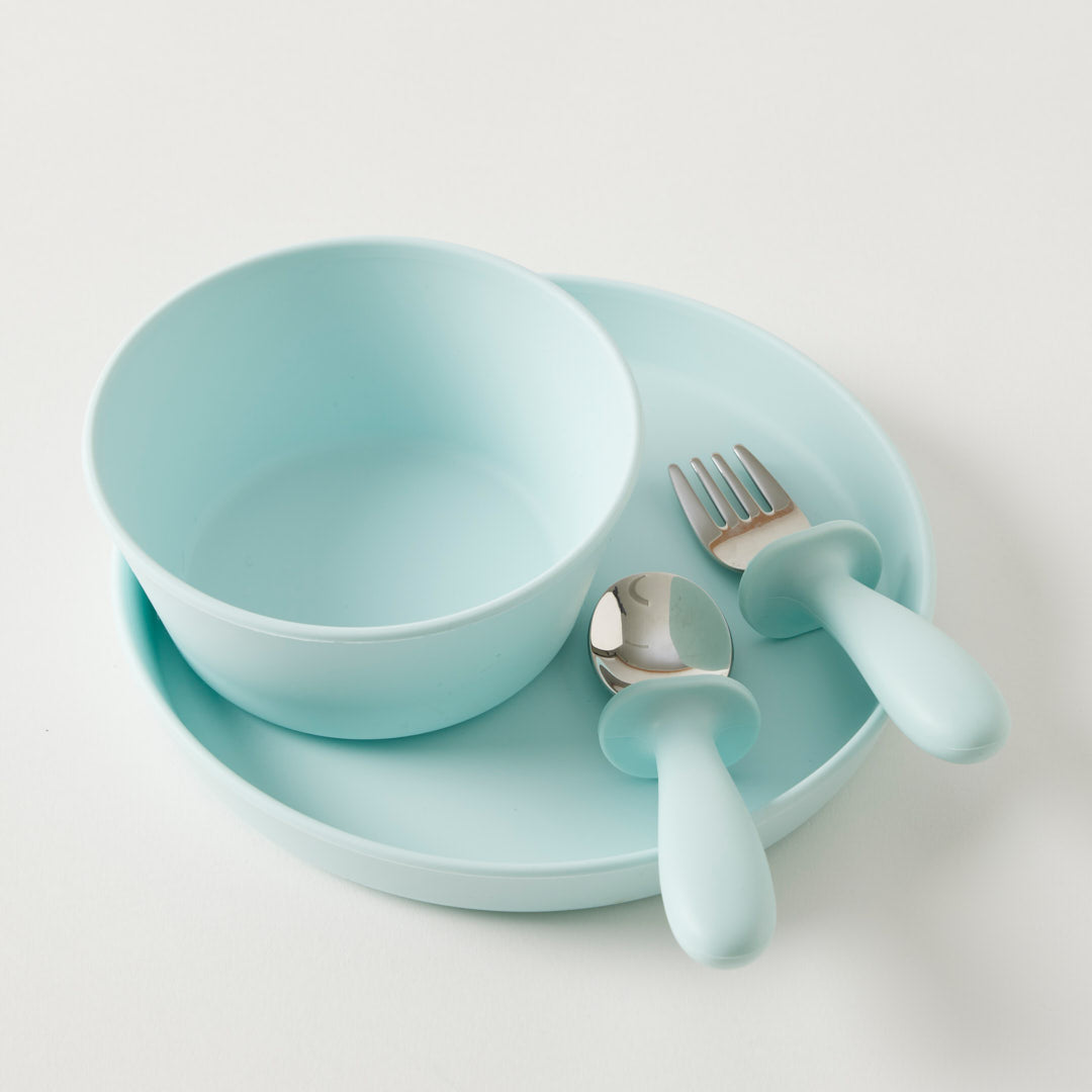 Jiggle & Giggle Riley Cutlery Set Blue
