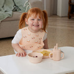 Load image into Gallery viewer, Jiggle &amp; Giggle Waddling Around Silicone Bib
