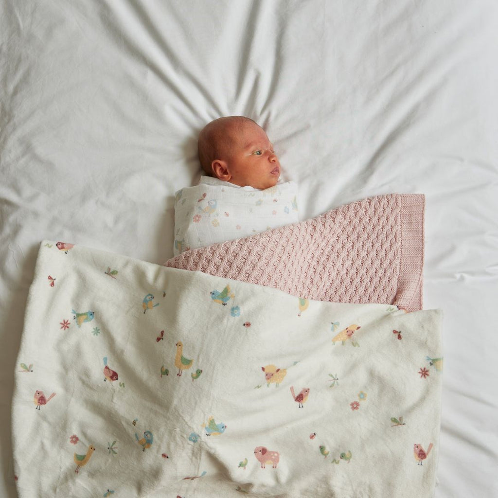 Jiggle & Giggle Birdy Soft Fleece Blanket