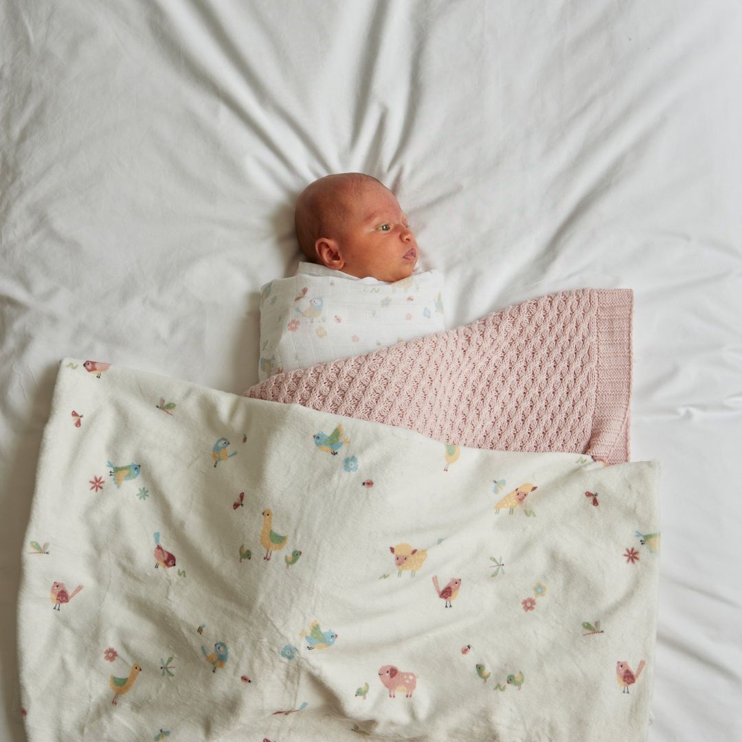 Jiggle & Giggle Birdy Soft Fleece Blanket