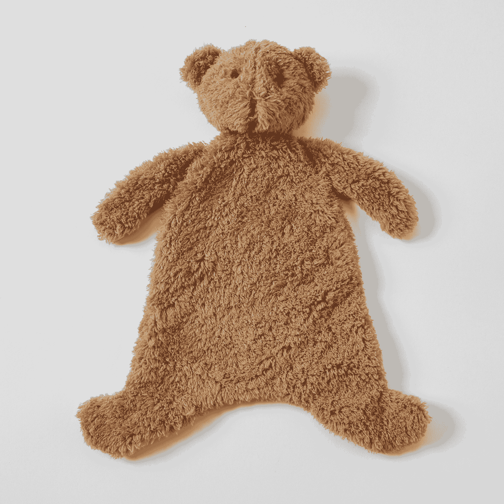 Jiggle & Giggle Cuddly Bear Comforter Cocoa