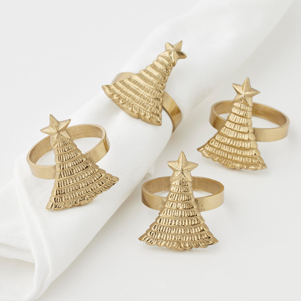 Pilbeam Living Enchanted Forest Napkin Rings Set Of 4