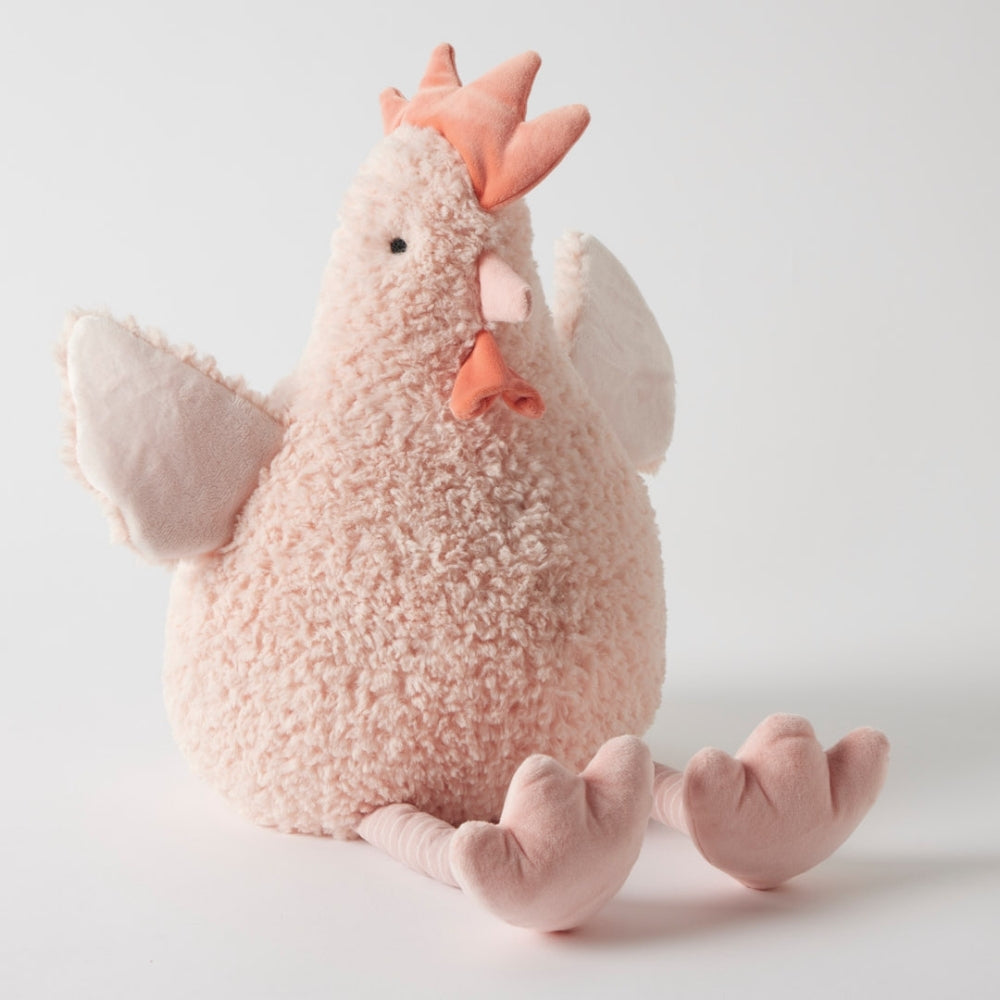 Jiggle & Giggle Giant Josie The Chicken Pink