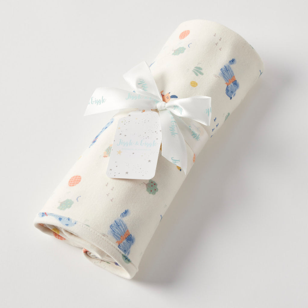 Jiggle & Giggle Woof & Wander Jersey Wrap