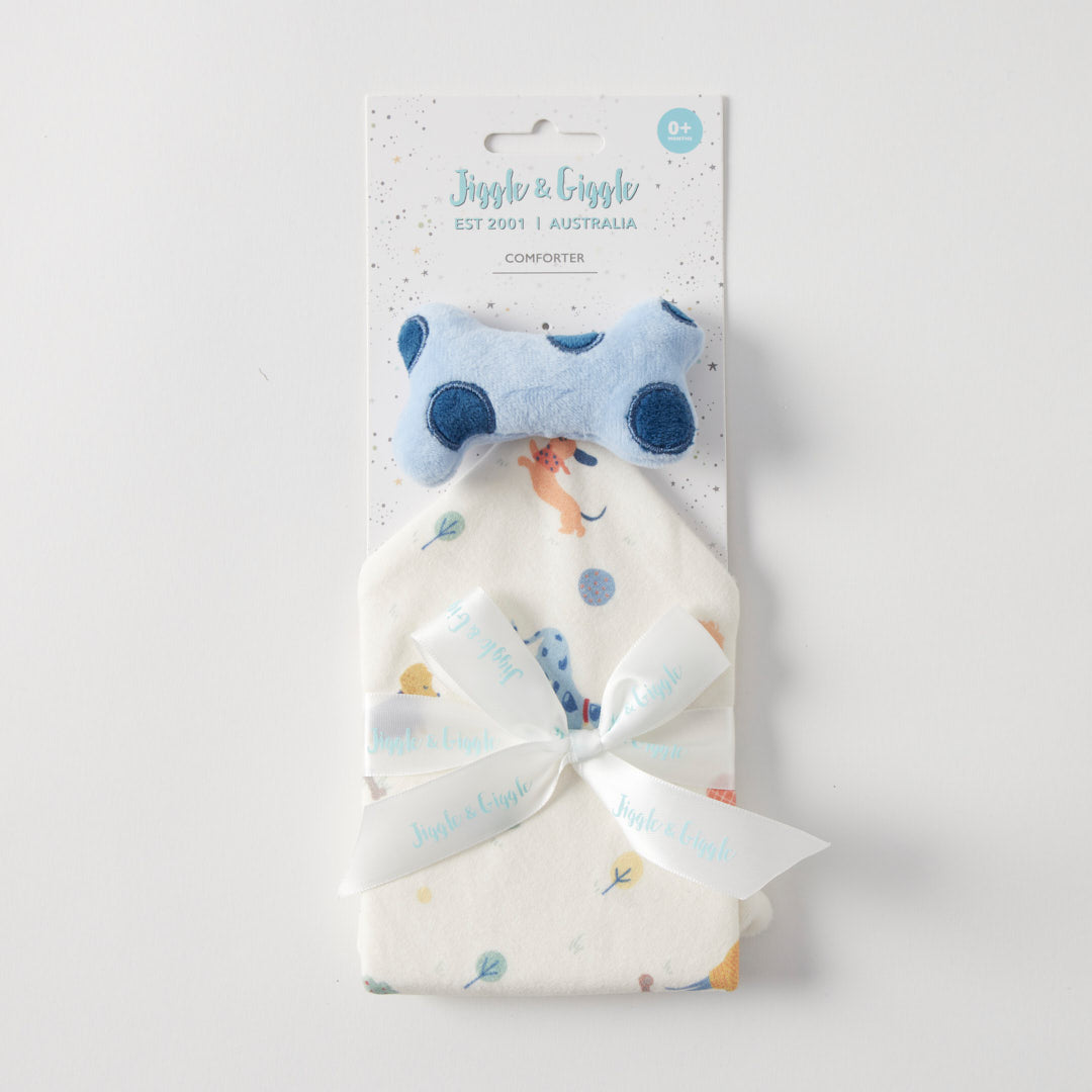 Jiggle & Giggle Woof & Wander Jersey Comforter