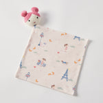 Load image into Gallery viewer, Jiggle &amp; Giggle Bonjour Paris Jersey Comforter

