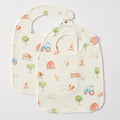 Jiggle & Giggle Barnyard Jersey Bib S2