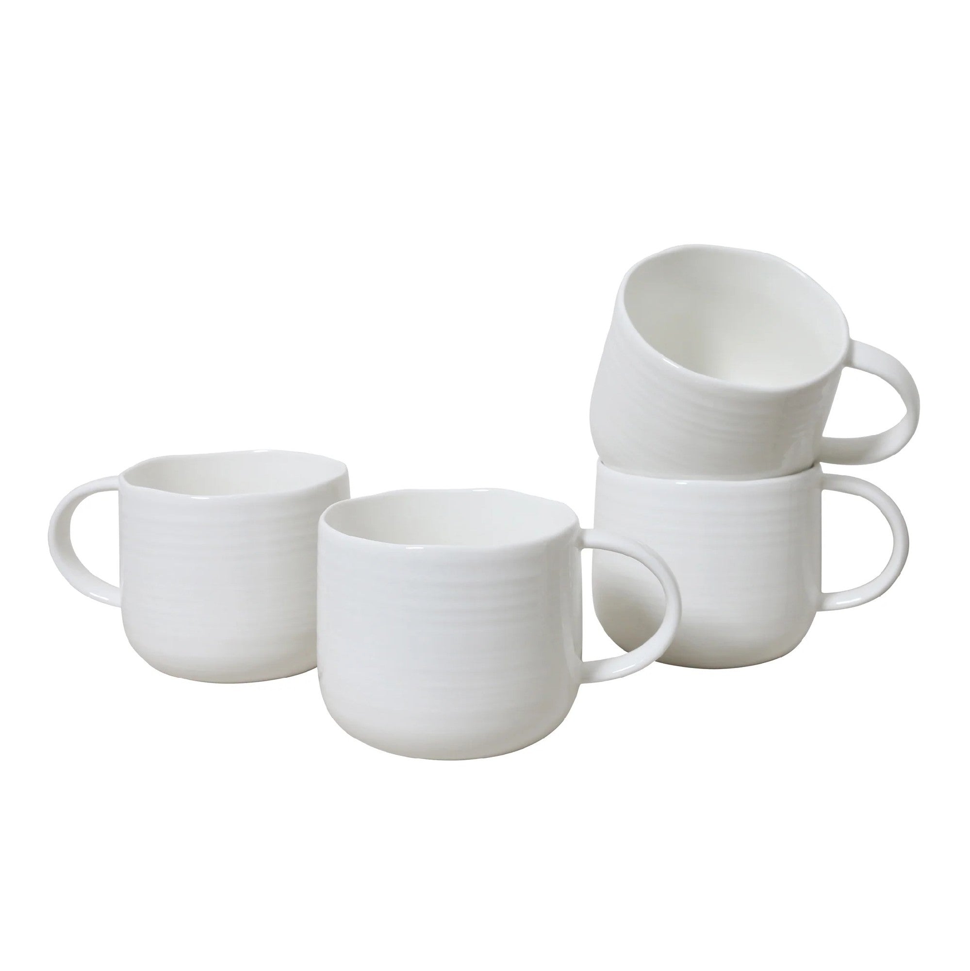 Robert Gordon Mug 4pk - At Home White