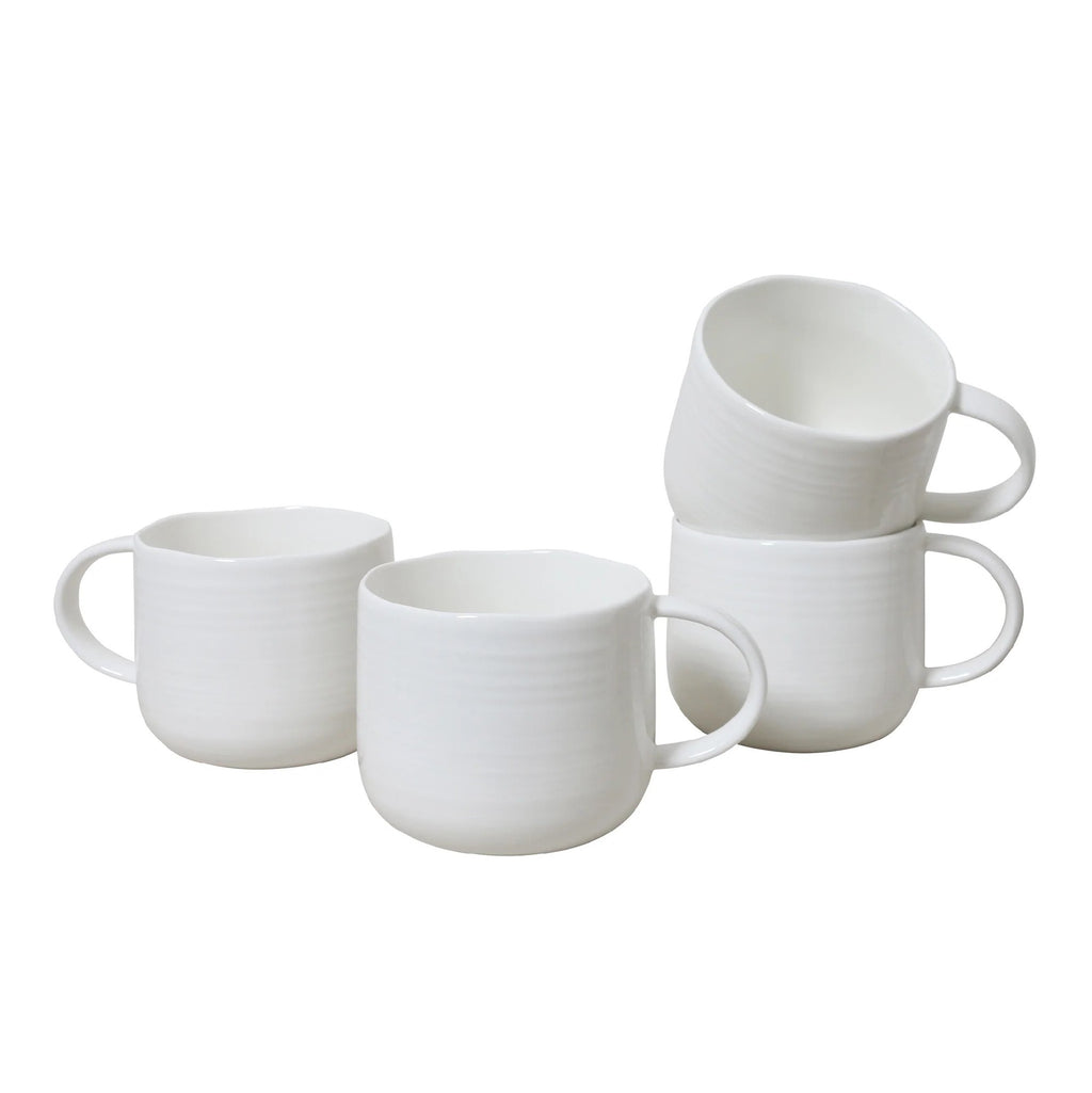 Robert Gordon Mug 4pk - At Home White
