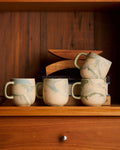 Robert Gordon Mug 4pk - Azure Jumble Mugs