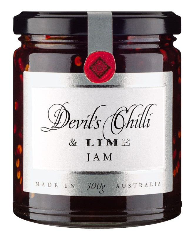 Ogilvie & Co Devils Chilli & Lime Jam 300g
