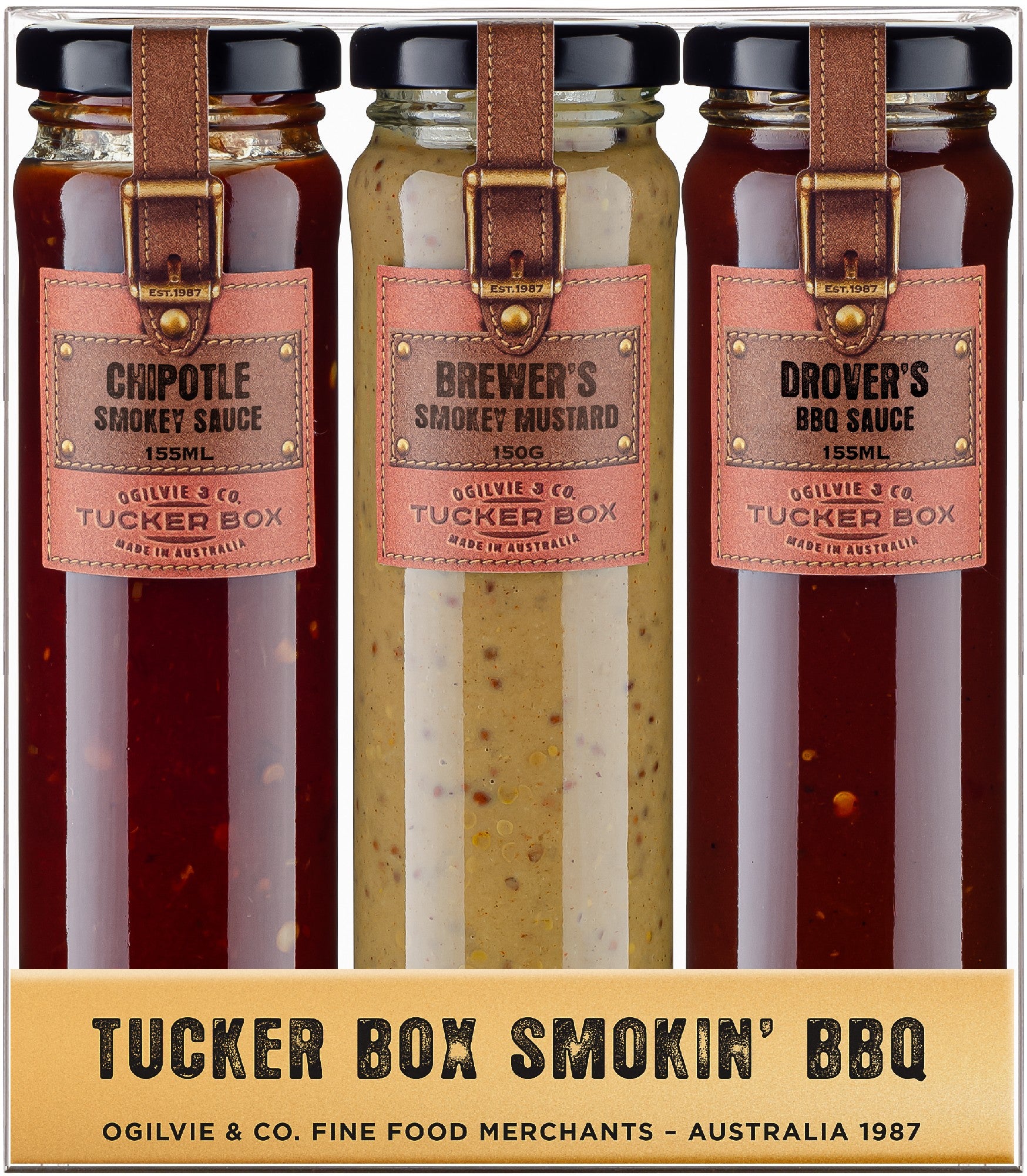 Ogilvie & Co Smokin Bbq Tall Trio Pack