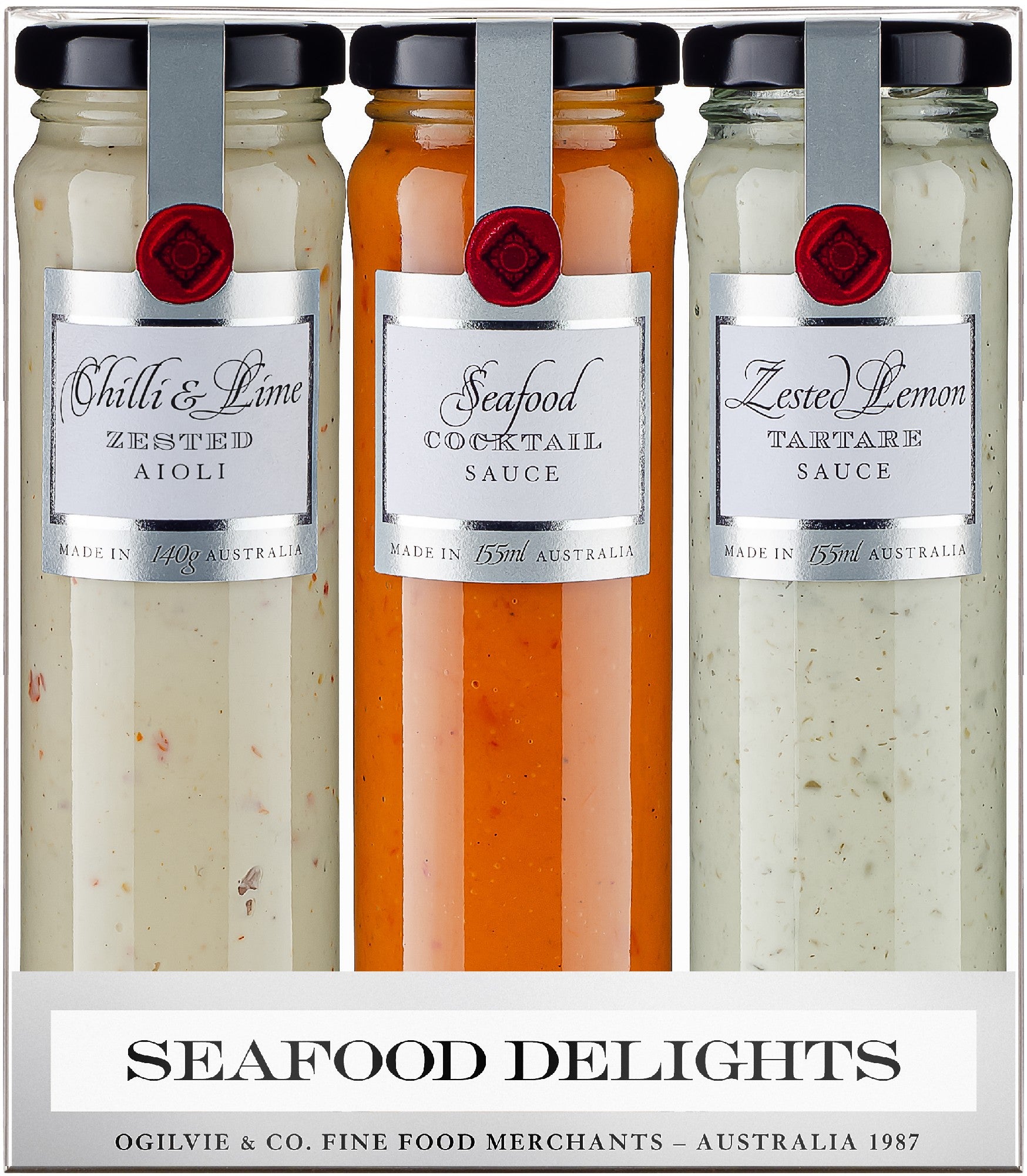 Ogilivie & Co Seafood Delights Tall Trio Gift Pack