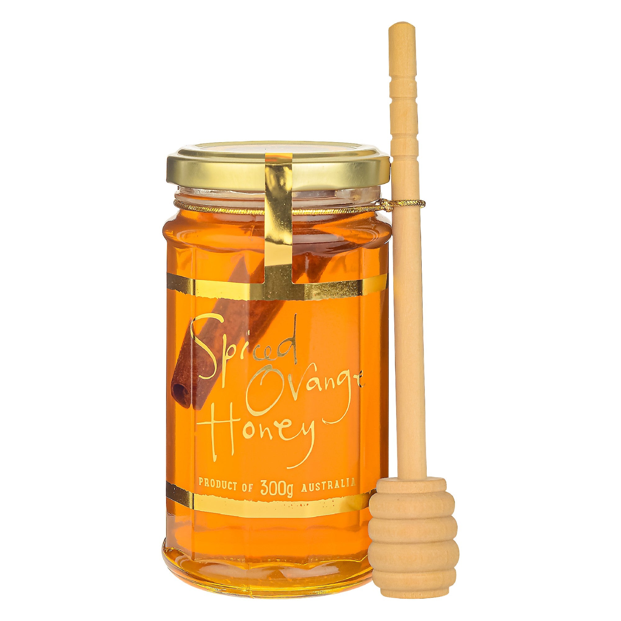 Ogilvie & Co Spiced Orange Honey With Dipper 300g