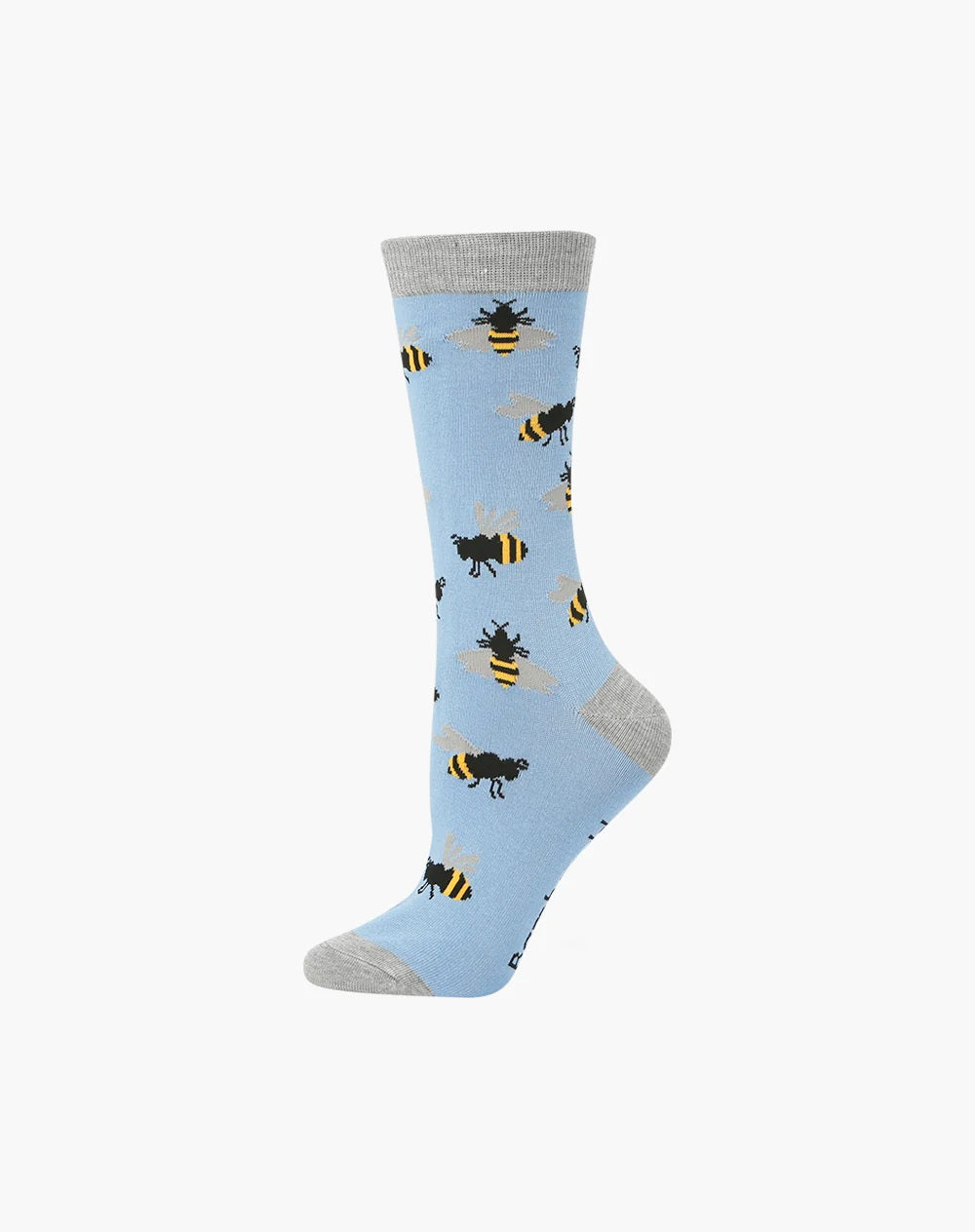 Bamboozld Mens Bumblebee Bamboo Sock Blue R7-11