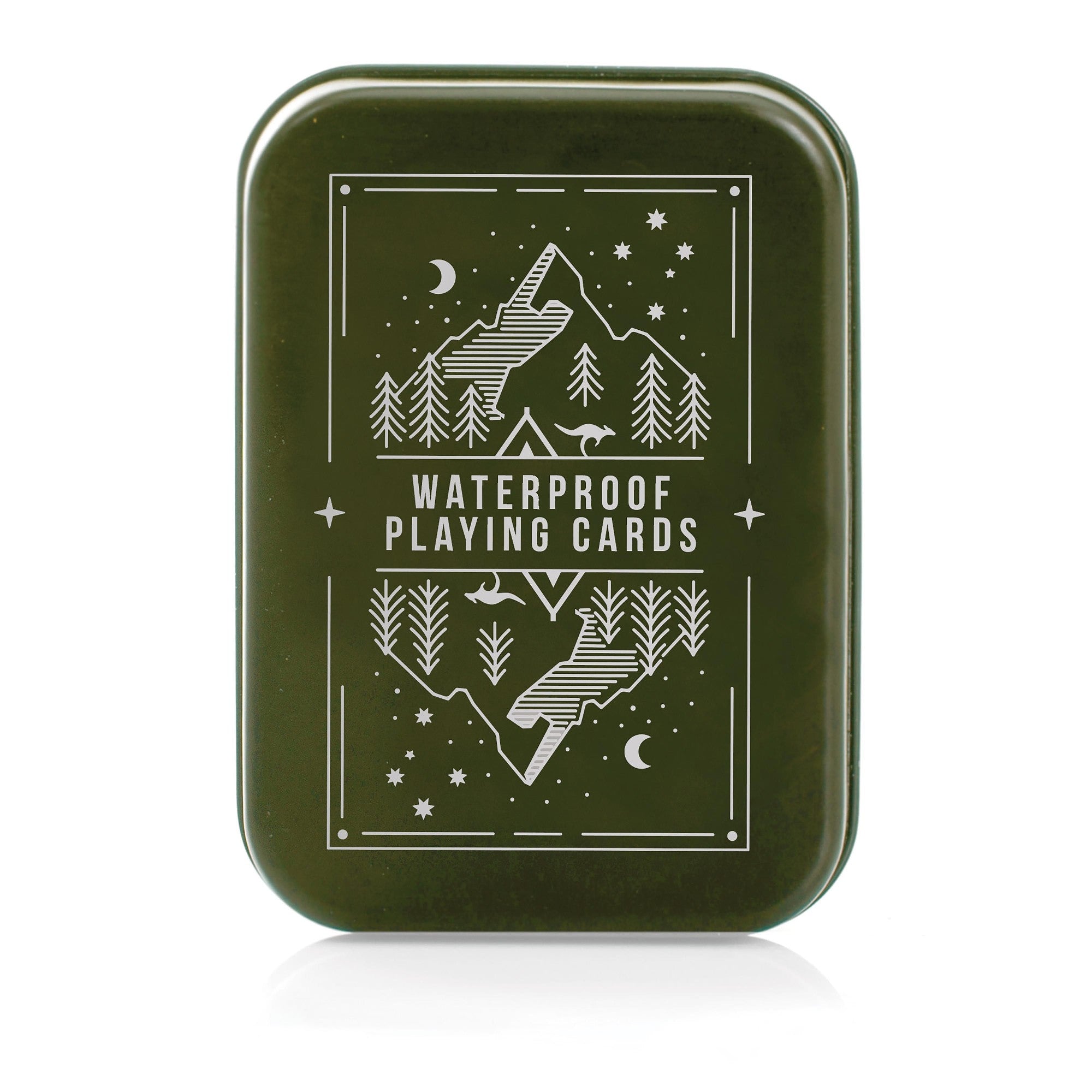 Maverick Waterproof Playing Cards In A Tin