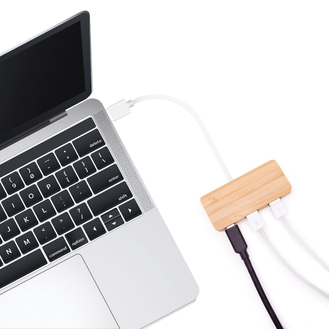 The Executive Collection Bamboo Usb Hub * Sale *