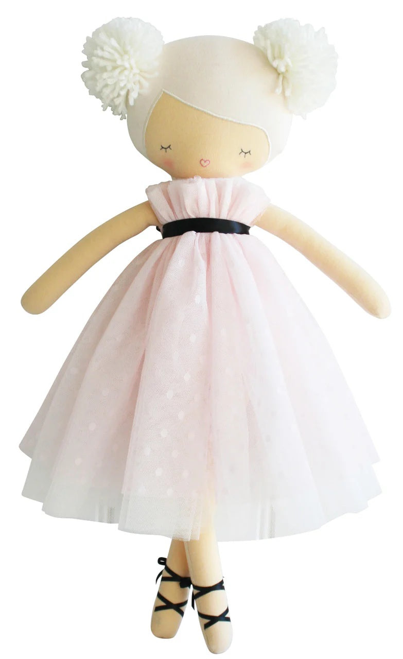 Alimrose Pom Pom Doll Scarlett Pink