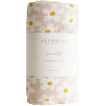 Load image into Gallery viewer, Alimrose Muslin Swaddle Large Daisies
