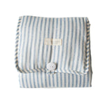 Load image into Gallery viewer, Alimrose Little Traveller Change Mat Chambray Stripe
