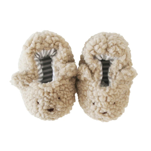 Alimrose Sherpa Bear Botties Oatmeal 0-6mths