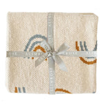 Load image into Gallery viewer, Alimrose Rainbow Baby Blanket Blue
