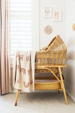 Load image into Gallery viewer, Alimrose Rainbow Baby Blanket Pink
