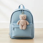 Load image into Gallery viewer, Alimrose Mini Bear Bag Charm Grey
