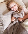 Alimrose Darcey Lovey Blankie Grey