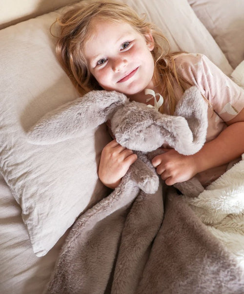 Alimrose Darcey Lovey Blankie Grey