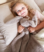 Load image into Gallery viewer, Alimrose Darcey Lovey Blankie Grey
