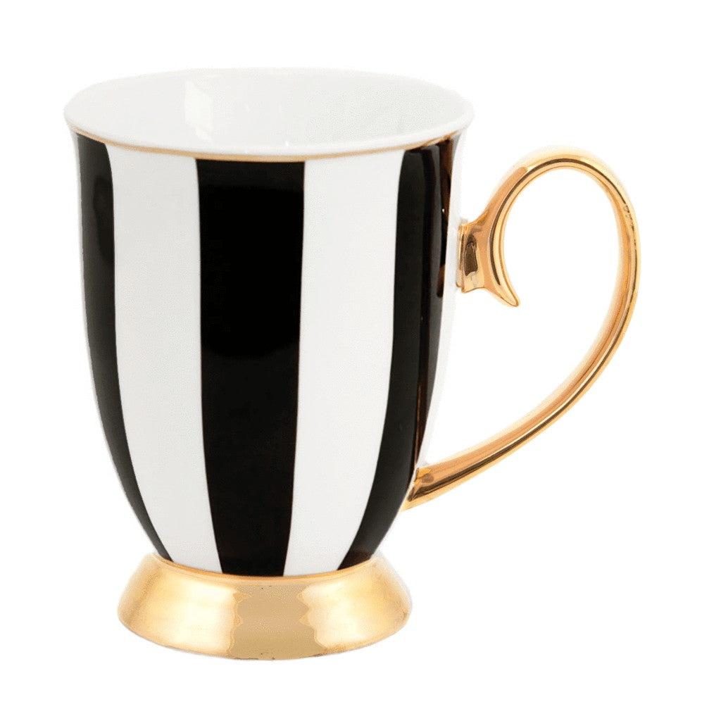 Cristina Re  Mug Ebony & Ivory Stripe