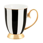 Load image into Gallery viewer, Cristina Re  Mug Ebony &amp; Ivory Stripe
