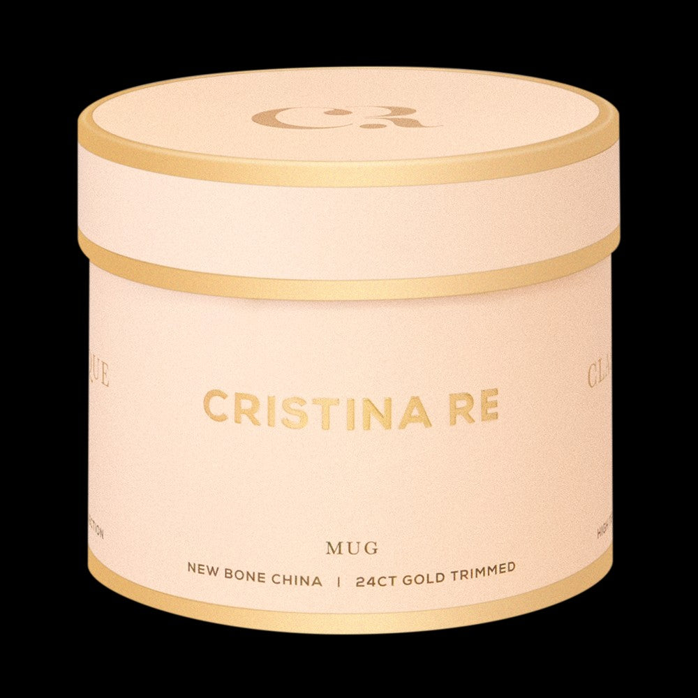 Cristina Re  Mug Ebony & Ivory Stripe