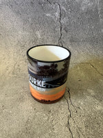 Load image into Gallery viewer, Bourke Coffee Mug Sublimated Black Rim Jandra Bridge Outback Scene
