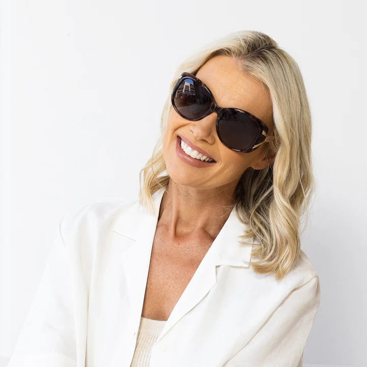 Locello Demi Polarised Sunglasses - Tortoiseshell Brown
