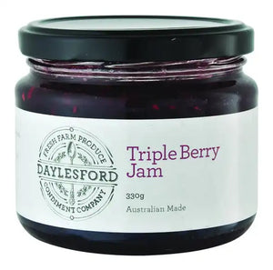 Daylesford Cond. Co Triple Berry Jam 330g